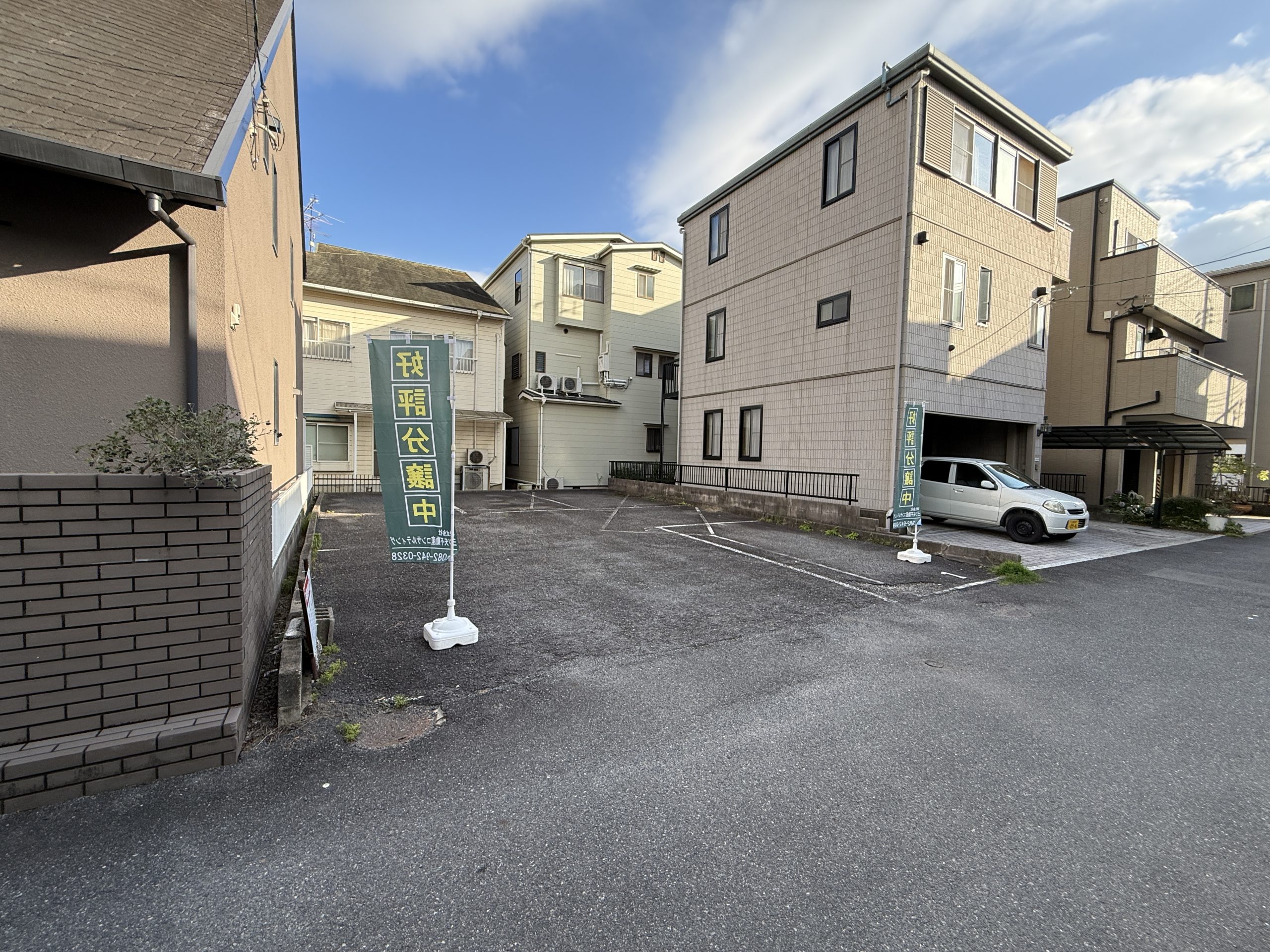 広島市南区旭2丁目の住宅用土地 現地写真